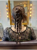 お呼ばれヘアセット