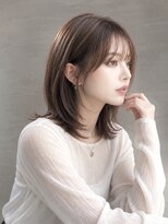 サムシング(Something.)&nbsp;柔らかい_大人可愛い_ミディアムレイヤー
