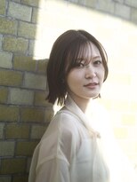スラップ(SLAP)&nbsp;切りっぱなしボブ、ココアブラウン