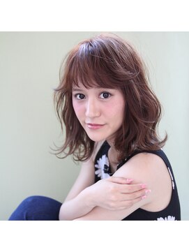 ヘアーアンドメイク シーク 吉祥寺(HAIR&MAKE SeeK) 【外ハネがカワイイ】フェザーミディ