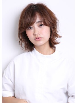 プリムワークス hair&nail Prime works カジュアル無造作ミディ