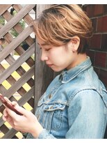 【センターパートショート】