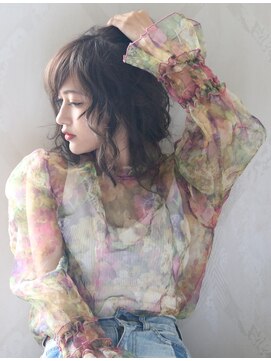 コルト(COLT) ヌーディボブ×透明感アッシュ