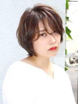 ヘアーサロン ニュアンス(HAIR SALON nuance) 大人のシースルーバング☆フェミニンくびれショート