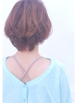 フォルテ 掛川店 スッキリ襟足のボブデザイン。【掛川 美容室 ボブ】