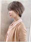 外ハネボブ/ネオウルフ/20代/30代/40代/ショート/ボブ/小林