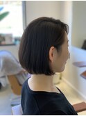 ちょっと個性なボブ