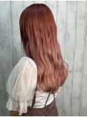 【ayame東久留米】ケアブリーチ_コーラル_イルミナカラー_