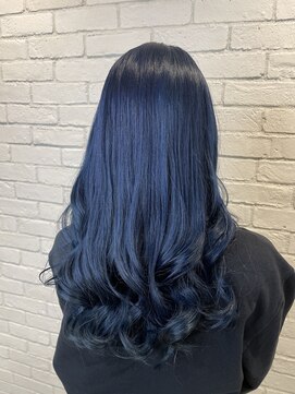 リコ バイ ルート(Lico by Route) イルミナカラー×くすみブルー/30代/40代/50代