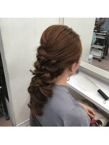 ラエラ 五反田店(laera)&nbsp;編みおろしヘア