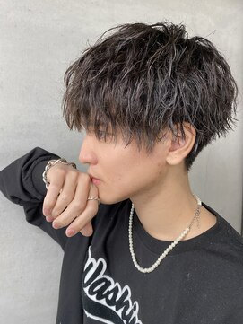 ロンドガルマン 名古屋(Lond GULLMAN) Hide　ツイストスパイラルパーマ　マッシュ　メンズ　ツイスパ