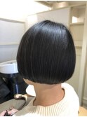 tuuli筑紫野店☆お客様スタイル☆ミニボブ☆お手入れ簡単ヘア☆