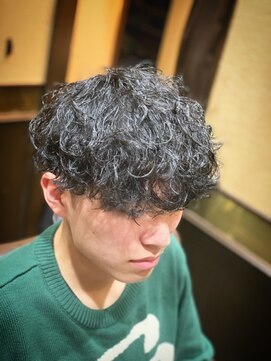 ヒロギンザバーバーショップ 大宮店(HIRO GINZA BARBER SHOP) 波巻きパーマ