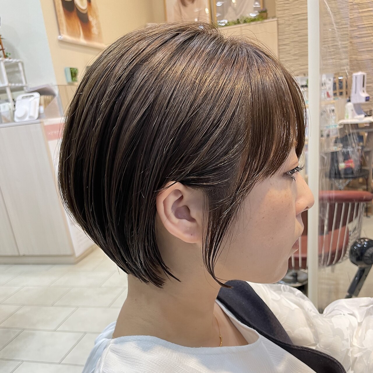 丸みショートボブ◎:L180134742|レム 泉中央店(L.E.M)のヘア 丸みショートボブ◎:L180134742|レム 泉中央店(L.E.M)のヘア