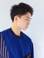 【翁長孝輔】メンズ短髪ツーブロック/爽やかアップバング