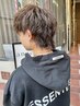 【メンズカットカラー 人気No.1】メンズカット＋シングルカラー ￥9000