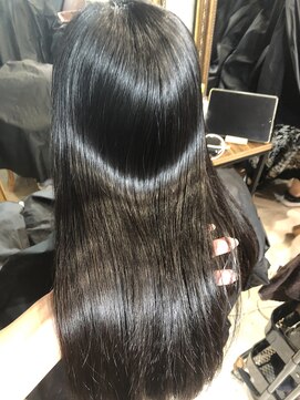 アンフィサンクミル 銀座(AnFye cinq mille) 【髪質改善】ジュエリーシステム×【縮毛矯正】【髪質改善】