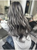 シルバーハイライトシールエクステ70枚 担当SE-YA