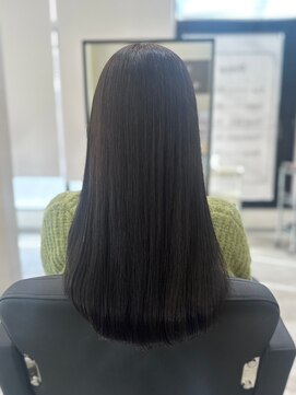 アトリエコア(Atelier Coa) 髪質改善トリートメントミルクティーベージュカラーくびれヘア