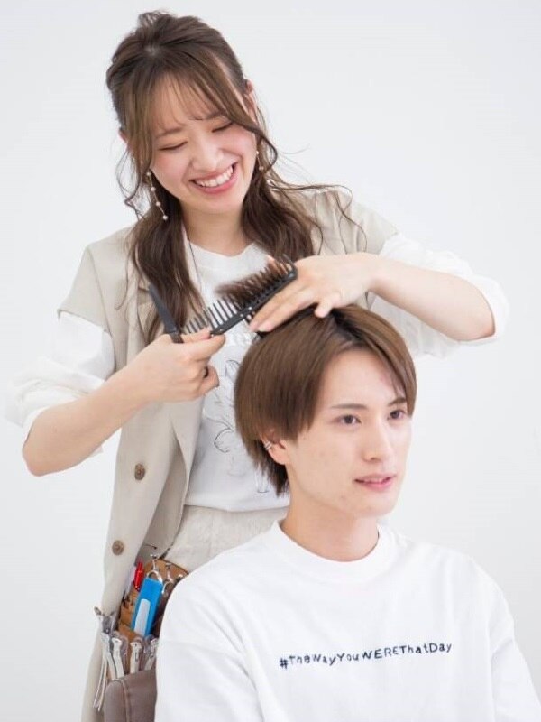 【\３３００★割引】メンズカット+炭酸SPA+シャンプーブロー　７７００円⇒