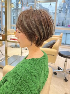 アンド ストーリーズ(&STORIES) ショートボブ髪型20代30代40代50代前髪あり前髪なし【橋本】