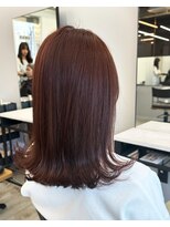 フォンズ(FONS)&nbsp;暖色カラー　ピンクブラウン　ピンクベージュ　ブリーチなし