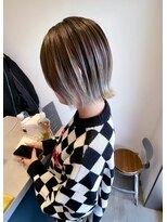 ヘアーラニッシュ 柏たなか店(hair Lanish)&nbsp;バレイヤージュ/20代30代