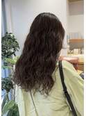 ロングウェーブパーマ