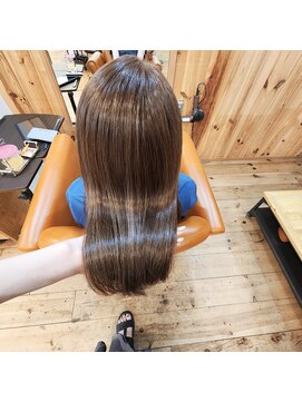エルムトウキョウ(ELM Tokyo) 白髪をいかしたハイライト☆グレージュ☆