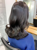 クラン 岡本(Chlan)&nbsp;透明感カラー×暗髪ネビージュ