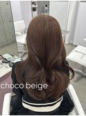 チョコベージュ 9トーンカラー 韓国女子ヘア 秋冬カラー