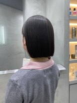 ヘアサロン ドット トウキョウ カラー 町田店(hair salon dot. tokyo color) 黒髪/ボブルフ/ネビージュ/小顔/ワンレン/前髪