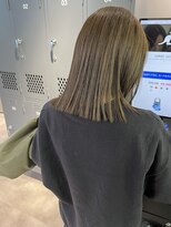 カンゴールサロン 郡山ノース(KANGOL)&nbsp;#ぷつっとロブ#オリーブベージュ