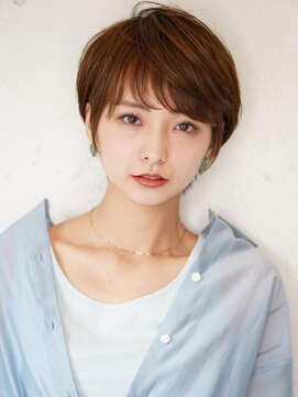 コンティロミー(CONTI ROMMY.) 20代~50代柔らかなひし形シルエット◎小顔フェザーショート