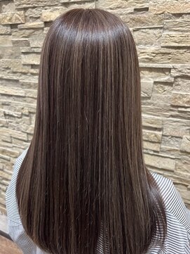 ヘアーレナータ 八王子(HAIR RENATA) 20代30代40代髪質改善カラーグレージュ艶感ストレート
