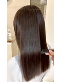 縮毛矯正でつくるナチュラルストレート