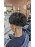 メンズカット＋シェービング＋フェイスパック付　3000円