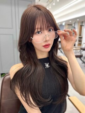 プラチナ(PLATINA) 韓国ヘア/くびれヘア/顔周りカット/ヨシンモリ/顔周りカット