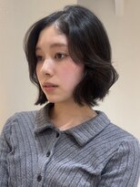 サイン 渋谷(SIGN)&nbsp;10代/20代/タッセルボブ/レイヤーボブ/水光肌カラー