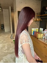 リベルタ(LIBERTA)&nbsp;大人可愛い艶髪カラー☆レッド