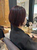 ルディー バイ ヘアーポケット(rudii by HAIR POCKET)&nbsp;秋カラー×ボルドーカラー