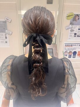 エムタニグチミュー(MTANIGUCHI Mieux) 編みおろし/ヘアセット/ヘアアレンジ/結婚式ヘア