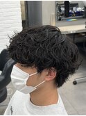 波巻きパーマ/波巻きスパイラル、シャドウパーマ、メンズパーマ