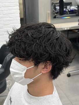 オーバルバイアピッシュ(OVARL by apish) 波巻きパーマ/波巻きスパイラル、シャドウパーマ、メンズパーマ