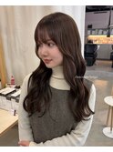 【小川 結女花】チョコレートベージュ