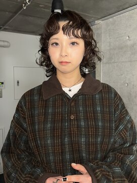 ニーム 栄(nimes) ボブウルフパーマ「栄・矢場町・パーマ」