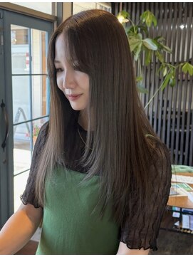 アロー ヘアー(arrow hair) *オリーブベージュ