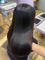 ロンド フィーユ(Lond fille)&nbsp;オリーブグレー/レイヤーカット/黒髪/マロンベージュ/銀座 ■