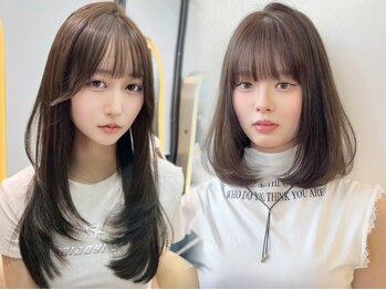 ロール 博多(Role)の写真/小顔効果と華やかな印象に。髪質改善と人気の韓国ヘア/モテ髪に特化♪なりたいが叶うトレンドサロン[博多]
