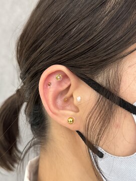 トイロ(toiro.) 【mimitsubo jewelry】10パーツ